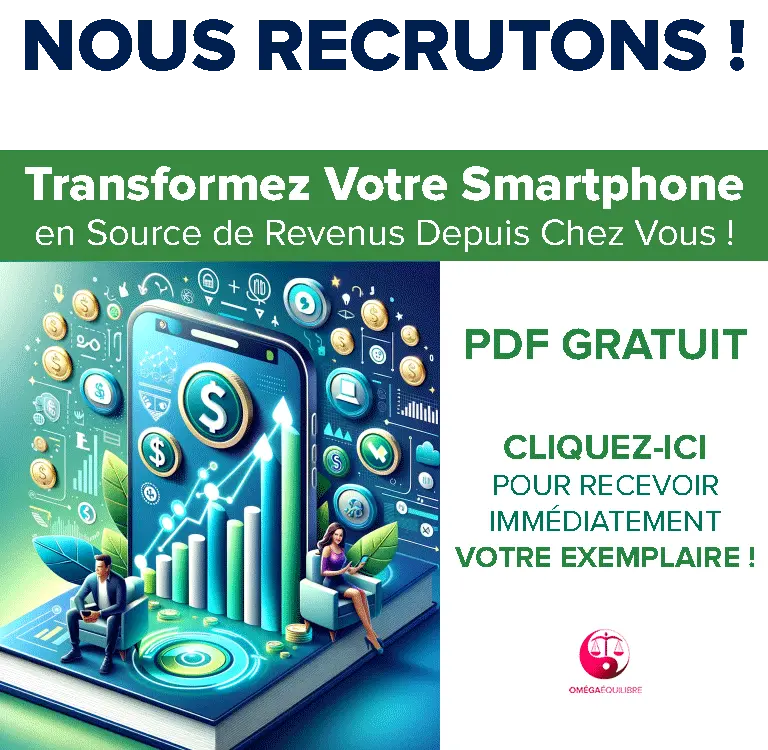 PDF GRATUIT : Transformez Votre Smartphone en Source de Revenus Depuis Chez Vous !